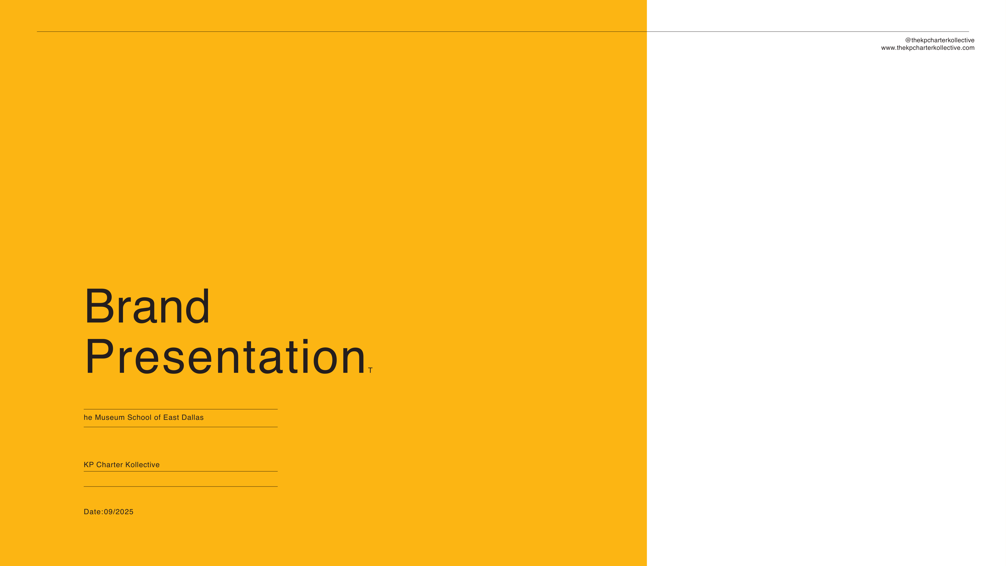 Museum School Brand Guidelines preview